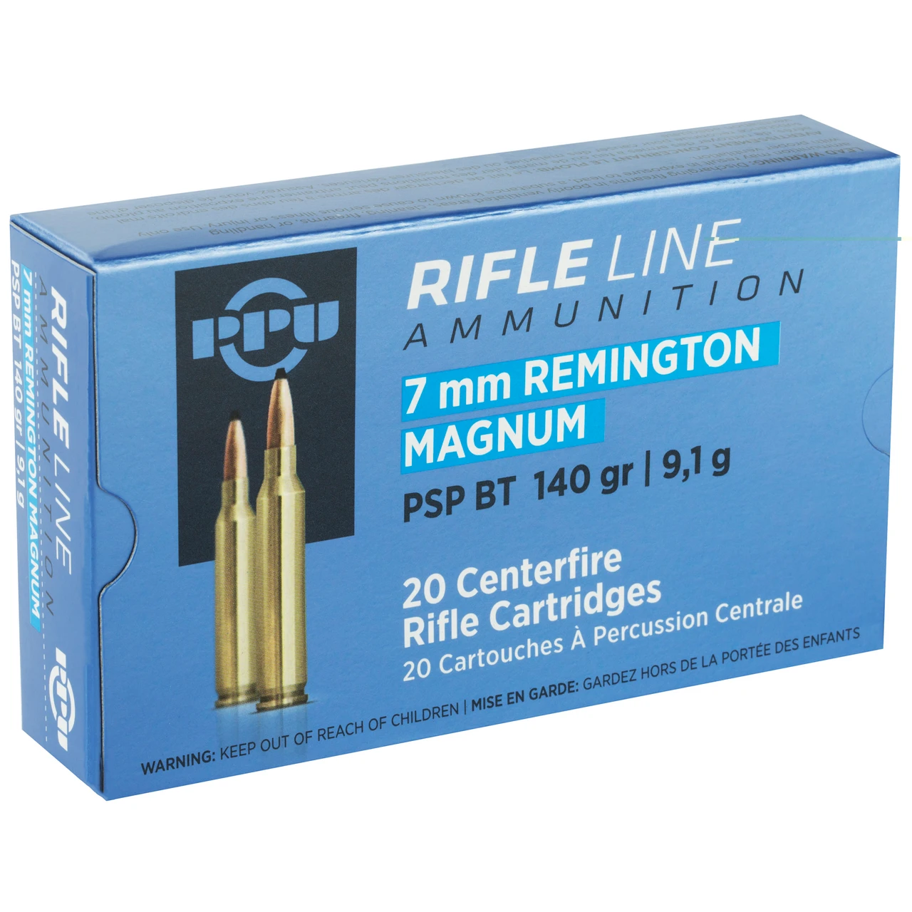 PRVI PARTIZAN 7 MM REM - 140 GR - PSP - 20 RDS/BOX