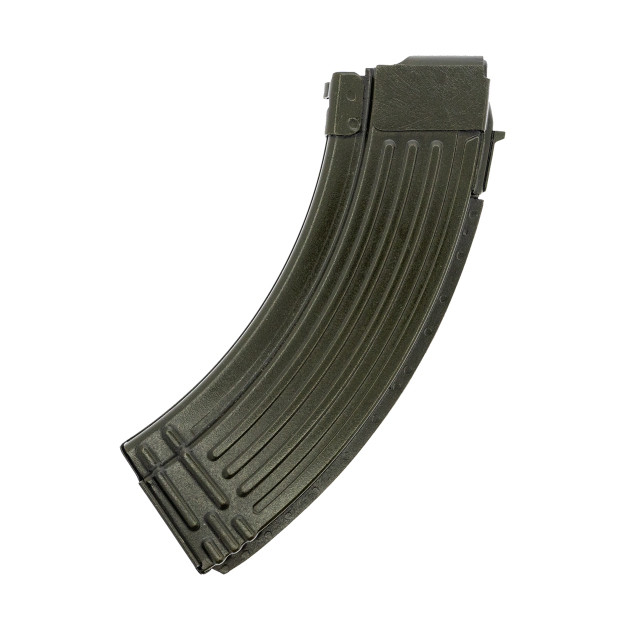 Ak Magazines BULGARIAN AK-47 - 7.62x39mm - 10/30 ROUND STEEL MAGAZINE - BLACK