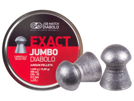 JSB MATCH JUMBO EXACT - .22 CAL - ROUND - 15.89 GR - 500/tin JSB MATCH JUMBO EXACT - .22 CAL - ROUND - 15.89 GR - 500/tin