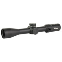 Sig Sauer Whiskey4 4-16x44mm Rifle Scope, MOA Milling Hunter 2.0 Reticle, FFP, Black, Model SOW44001