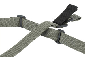 BLUE FORCE VICKERS COMBAT SLING - 2 POINT - RANGER GREEN - PLASTIC BLUE FORCE VICKERS COMBAT SLING - 2 POINT - RANGER GREEN - PLASTIC