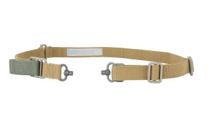 BLUE FORCE VICKERS 221 SLING - QD - PB - 1 POINT / 2 POINT - COYOTE BROWN BLUE FORCE VICKERS 221 SLING - QD - PB - 1 POINT / 2 POINT - COYOTE BROWN