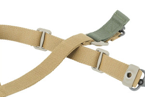 BLUE FORCE VICKERS 221 SLING - QD - PB - 1 POINT / 2 POINT - COYOTE BROWN BLUE FORCE VICKERS 221 SLING - QD - PB - 1 POINT / 2 POINT - COYOTE BROWN