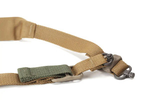 BLUE FORCE VICKERS 221 PADDED SLING - QD - PB - 1 POINT / 2 POINT - COYOTE BROWN BLUE FORCE VICKERS 221 PADDED SLING - QD - PB - 1 POINT / 2 POINT - COYOTE BROWN