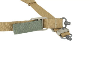 BLUE FORCE VICKERS 221 PADDED SLING - QD - PB - 1 POINT / 2 POINT - COYOTE BROWN BLUE FORCE VICKERS 221 PADDED SLING - QD - PB - 1 POINT / 2 POINT - COYOTE BROWN