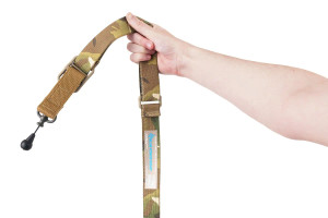 BLUE FORCE VICKERS 221 SLING - QD - RED SWIVEL - 1 POINT / 2 POINT - MULTICAM