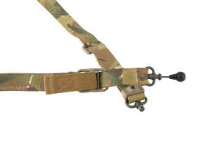 BLUE FORCE VICKERS 221 SLING - QD - RED SWIVEL - 1 POINT / 2 POINT - MULTICAM