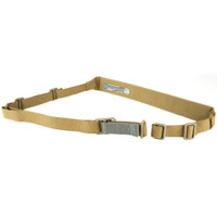BLUE FORCE VICKERS PADDED SLING - 2 POINT - COYOTE BROWN - PLASTIC BLUE FORCE VICKERS PADDED SLING - 2 POINT - COYOTE BROWN - PLASTIC