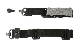 BLUE FORCE VICKERS 221 SLING - QD - RED SWIVEL - 1 POINT / 2 POINT - BLACK BLUE FORCE VICKERS 221 SLING - QD - RED SWIVEL - 1 POINT / 2 POINT - BLACK