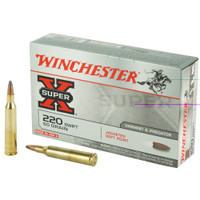 WINCHESTER 220 SWIFT - 50 GR - JSP - 20 RDS/BOX