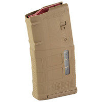 MAGPUL SR25 WINDOW MAGAZINE - 308 WIN/762 NATO - 10 ROUND CAPACITY - 20 ROUND BODY - FDE