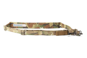 BLUE FORCE VICKERS 221 PADDED SLING - QD - RED SWIVEL - 1 POINT / 2 POINT - MULTICAM