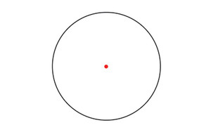 Trijicon Mro - 2 MOA Dot - Red - Reflex Sight - Full Co-Witness Mount, 3x Magnifier - Black