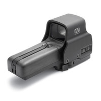 Eotech - 68 MOA/1 MOA - Red - Holographic - AA Battery Compatible, 20 Brightness Settings, Water-resistant, Weaver/MIL-STD-1913 Rail Mount - Black