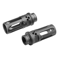 SUREFIRE WARCOMP FLASH HIDER - 556 NATO - 3 PRONG - 1/2X28 - BLACK