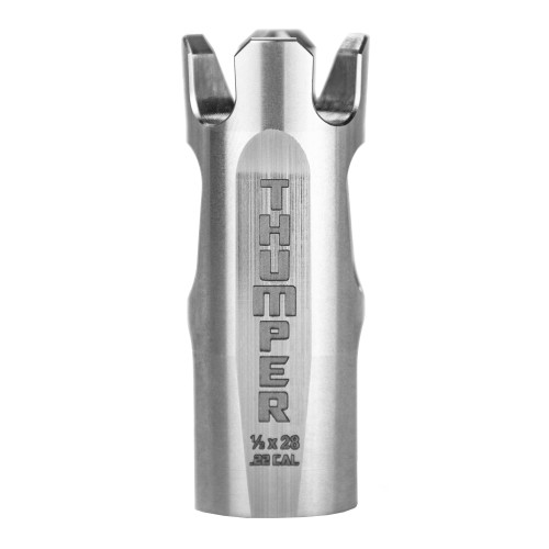 BAD THUMPER - AR15 - 556 NATO - MUZZLE BRAKE - 1/2X28 - STAINLESS BAD THUMPER - AR15 - 556 NATO - MUZZLE BRAKE - 1/2X28 - STAINLESS