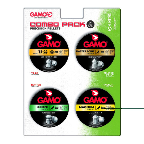 Gamo Combo Pack Assrtd .22 CAL Gamo Combo Pack Assrtd .22 CAL