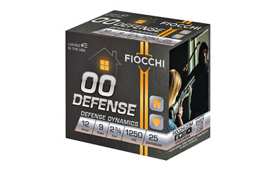 Fiocchi - 12ga - 00 Buckshot - 25 Rds/box