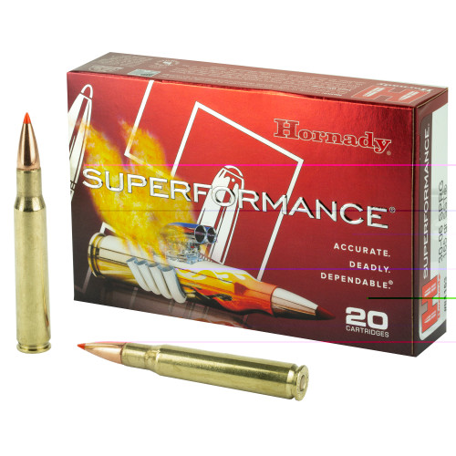 HORNADY 30-06 SPRINGFIELD - 165 GR - SST - 20 RDS/BOX HORNADY 30-06 SPRINGFIELD - 165 GR - SST - 20 RDS/BOX
