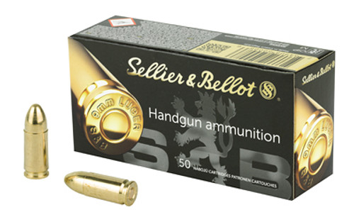 SELLIER & BELLOT - 9MM - 115 GR - FMJ - 50 RDS/BOX - RPLSB9A-BX SELLIER & BELLOT - 9MM - 115 GR - FMJ - 50 RDS/BOX - RPLSB9A-BX