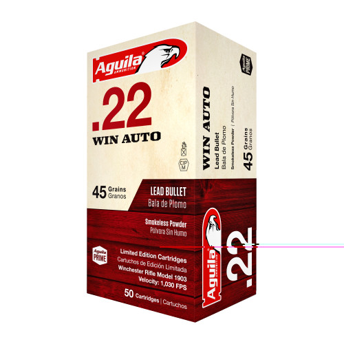 AGUILA 22 WIN AUTO - 45 GR - SP - 50 RDS/BOX