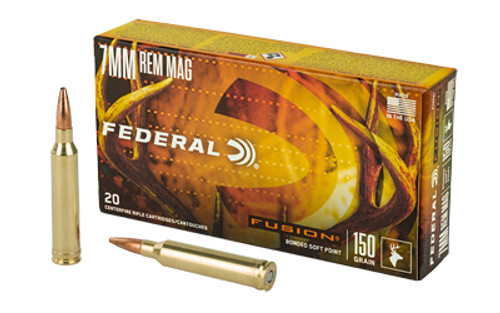 FEDERAL 7MM REM - 150 GR - BT - 20 RDS/BOX FEDERAL 7MM REM - 150 GR - BT - 20 RDS/BOX