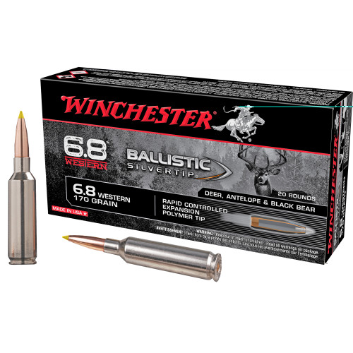 WINCHESTER 6.8 WESTERN - 170GR - BT - 20 RDS/BOX