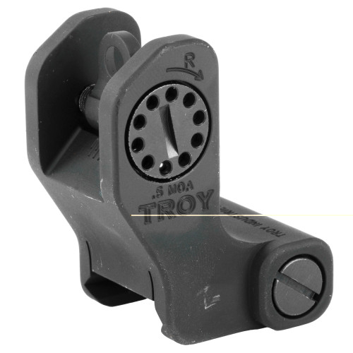 Troy Fixed Rear Battle Sight Blk Troy Fixed Rear Battle Sight Blk