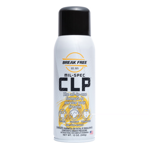 BREAKFREE MIL-SPEC CLP - AEROSOL - 12 OZ BREAKFREE MIL-SPEC CLP - AEROSOL - 12 OZ