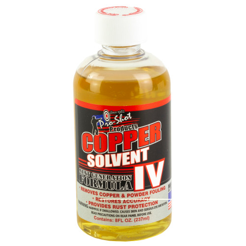 PRO-SHOT PRODUCTS - COPPER SOLVENT - 8 OZ - RPLPROSVC-8EA PRO-SHOT PRODUCTS - COPPER SOLVENT - 8 OZ - RPLPROSVC-8EA