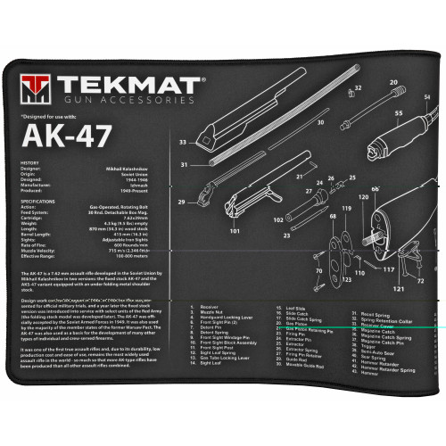 TEKMAT - AK-47 ULTRA44 GUN CLEANING MAT TEKMAT - AK-47 ULTRA44 GUN CLEANING MAT