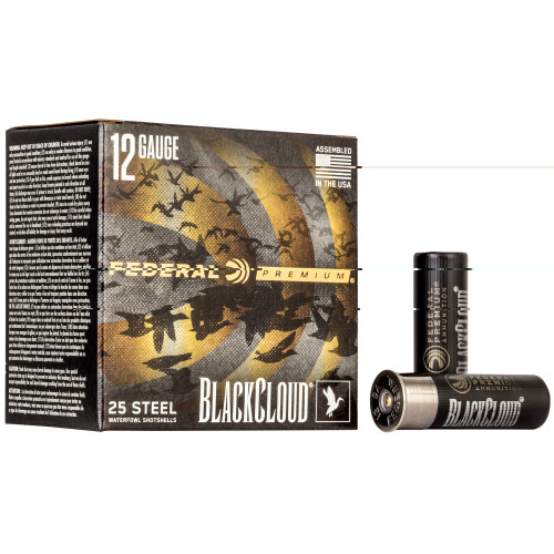 FEDERAL 12 GA - 3" - 1 1/4 OZ - #BB - 25 RDS/BOX FEDERAL 12 GA - 3" - 1 1/4 OZ - #BB - 25 RDS/BOX