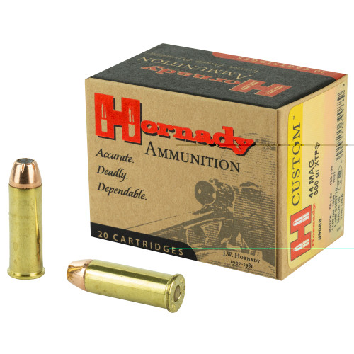 HORNADY - 44 MAG - 300 GR - XTP - 20 RDS/BOX HORNADY - 44 MAG - 300 GR - XTP - 20 RDS/BOX