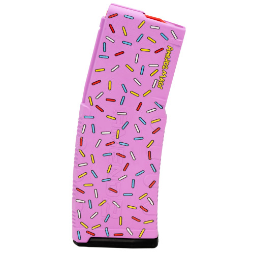 AMEND2 AR-15 MAGAZINE - 556 NATO/223 REM - 10 ROUND CAPACITY - 30 ROUND BODY - POLYMER - PINK SPRINKLES