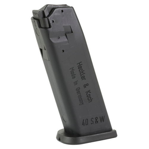 HK USP-FS MAGAZINE - 40 S&W - 10 ROUND CAPACITY - 13 ROUND BODY - STEEL - BLACK HK USP-FS MAGAZINE - 40 S&W - 10 ROUND CAPACITY - 13 ROUND BODY - STEEL - BLACK