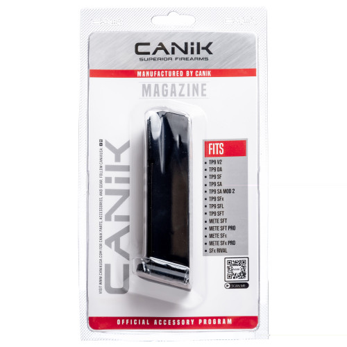 CENTURY ARMS TP9/TP9SA/TP9V2/TP9SF MAGAZINE - 9MM - 10 ROUND CAPACITY - 18 ROUND BODY - STEEL - BLACK CENTURY ARMS TP9/TP9SA/TP9V2/TP9SF MAGAZINE - 9MM - 10 ROUND CAPACITY - 18 ROUND BODY - STEEL - BLACK