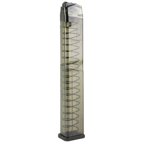 ETS GLOCK 21/30 MAGAZINE - 45 ACP - 10 ROUND CAPACITY - 30 ROUND BODY - POLYMER - CARBON SMOKE ETS GLOCK 21/30 MAGAZINE - 45 ACP - 10 ROUND CAPACITY - 30 ROUND BODY - POLYMER - CARBON SMOKE