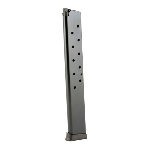 PROMAG 1911 GOVT MAGAZINE - 45 ACP - 10 ROUND CAPACITY - 15 ROUND BODY - STEEL - BLACK PROMAG 1911 GOVT MAGAZINE - 45 ACP - 10 ROUND CAPACITY - 15 ROUND BODY - STEEL - BLACK