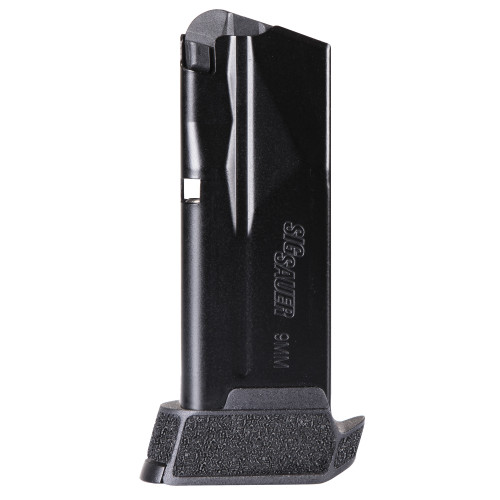 SIG SAUER P365 MAGAZINE - 9MM - 10 ROUND CAPACITY - 12 ROUND BODY - BLACK