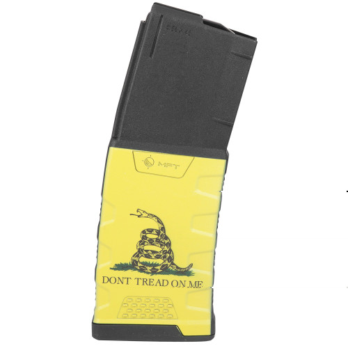 MFT EXTREME DUTY AR-15 MAGAZINE - 556 NATO/223 REM - 10 ROUND CAPACITY - 30 ROUND BODY - POLYMER - GADSDEN FLAG (DONT TREAD ON ME)