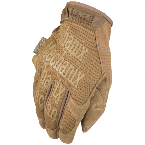 Mechanix Wear Original Coyote tactical glove with touchscreen-compatible synthetic leather