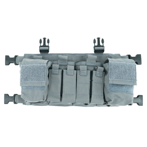 Haley Strategic Partners HSP D3CR X Gray lightweight chest rig front view