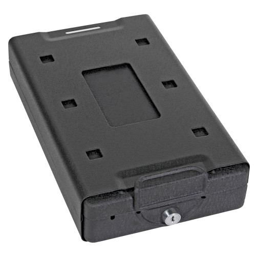 Bulldog Car Safe 8.2x6x2.2 inch keyed heavy-duty steel vehicle lockbox