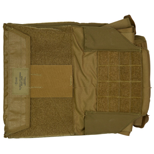 Haley Strategic HSP Thorax PC Plate Bags Large Coyote front view