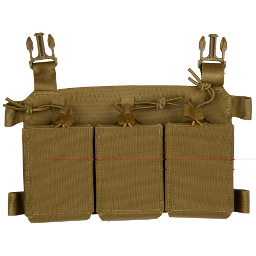 Haley Strategic Thorax Triple Rifle Mag Placard with MP2 Multicam coyote