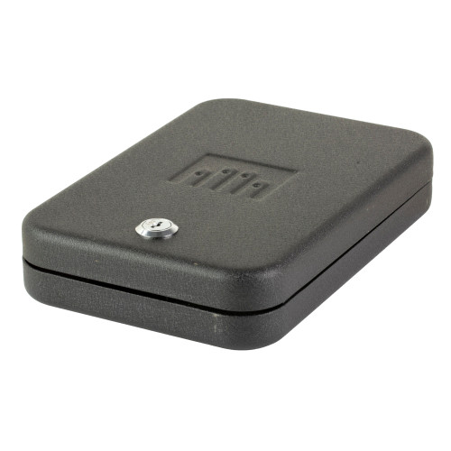 GunVault NanoVault 200 portable steel security case with cable lock