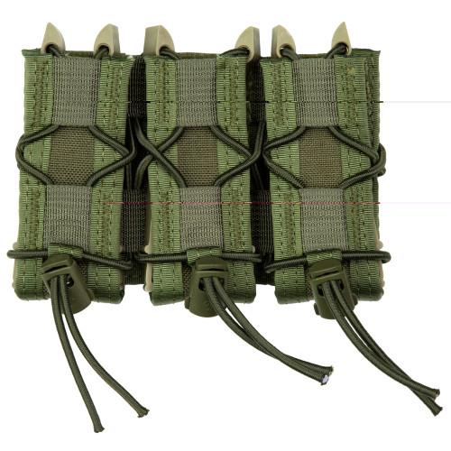 HSGI Triple Pistol TACO MOLLE Pouch in Olive Drab Green