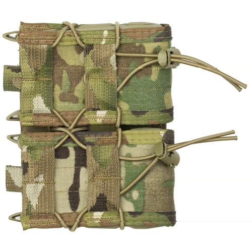 HSGI Double Rifle TACO MOLLE Pouch in Multicam for Plate Carriers