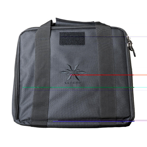 Legend Chimera Tactical Pistol Case black 600 denier polyester exterior