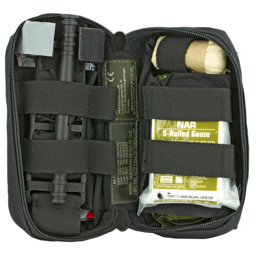 NAR M-FAK Mini First Aid Kit compact black trauma response kit